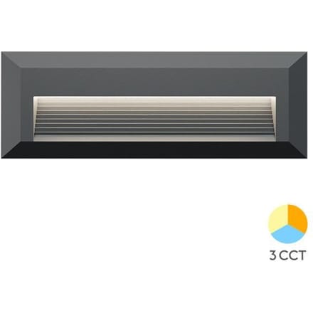 LED Wandlamp VEKTA-B 3-in-1 3W 180lm IP65 Grijs grijs