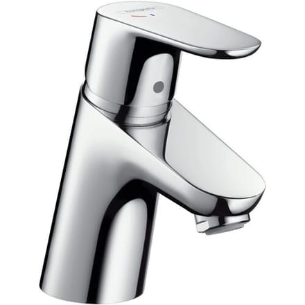hansgrohe Focus - Wastafelmengkraan - Ééngreeps bediening - CoolStart energiebesparend - Met trekwaste - 70mm - Chroom