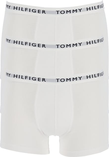 Tommy Hilfiger Recycled Essentials trunks (3-pack) - heren boxer normale lengte - wit - Maat: XXL