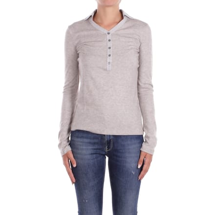 Dondup T-shirt en Polo Grigio