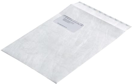 tyvek verzend-enveloppen c4 met venster 55gr wit