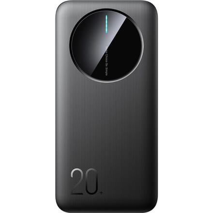 Joyroom Powerbank 2.4A LED 20000mAh (Black) - 20000 mAh