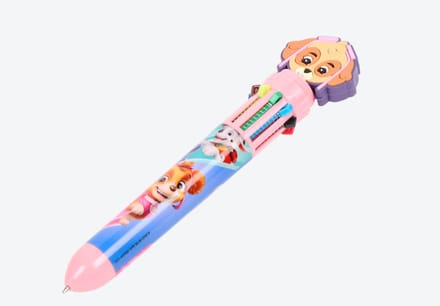Paw patrol pen met 10 verschillende kleuren groot 16 cm