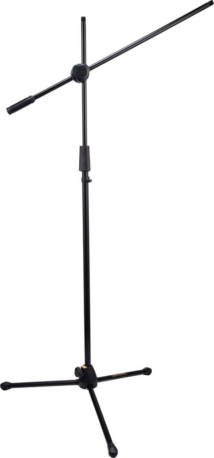 HERCULES Stands HCMS-434B microfoonstatief, 97-168 cm, dubbel statief, 3-in-1, Quick Turn, driepoot