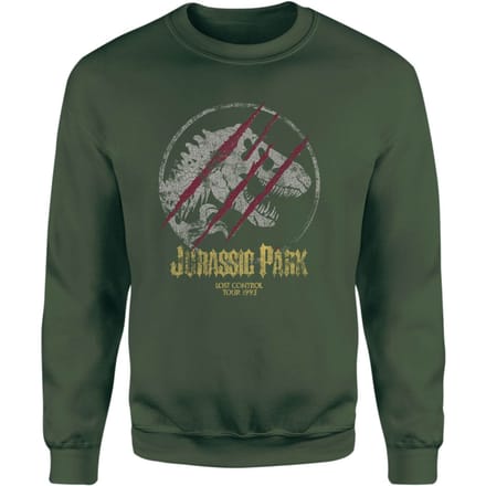 Jurassic Park Lost Control Sweatshirt - Green - S