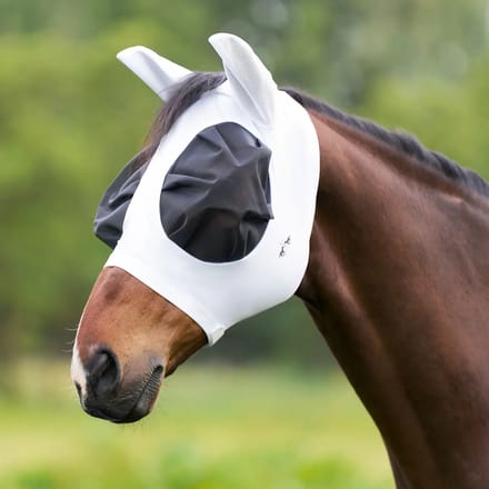 HV Polo - Vliegenmasker Nena - Met Oren - Wit - Cob