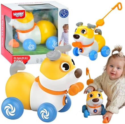 Woopie Interactieve 2-in-1 Hondenduwer Blaffend 360° 6m+ - UNI