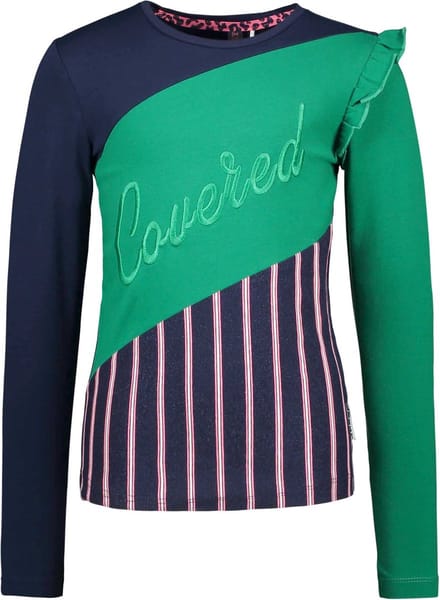 B-nosy Meisjes T-shirt - Jade green - Maat 110