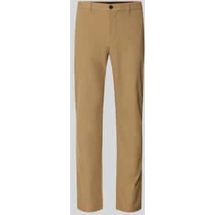 regular fit broek van ademend materiaal model 'DENTON'
