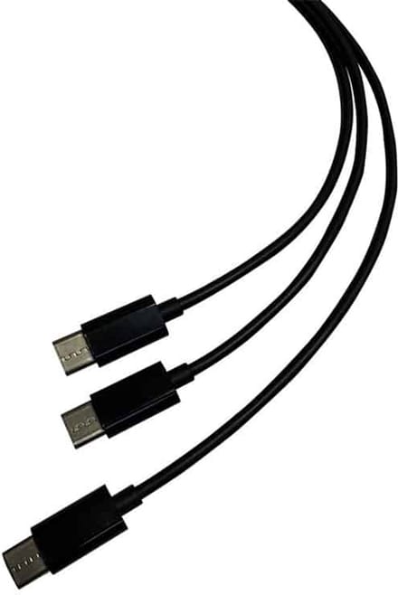 Dual Play & Charge Kabel Geschikt Voor PS5 Controllers - USB-C, Zwart