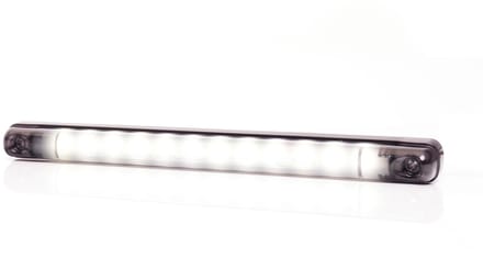 Markeringslicht - WAS - W274 Black - 9.3 - 23.7cm - Smoke - Wit - 12V-24V