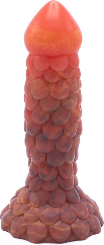 Kiotos Monstar - Dildo Beast 40 - 19 x 4.8 cm - Roze/Goud