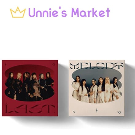 EVERGLOW [LAST MELODY] 3ème album single Random ver(1ea) brown