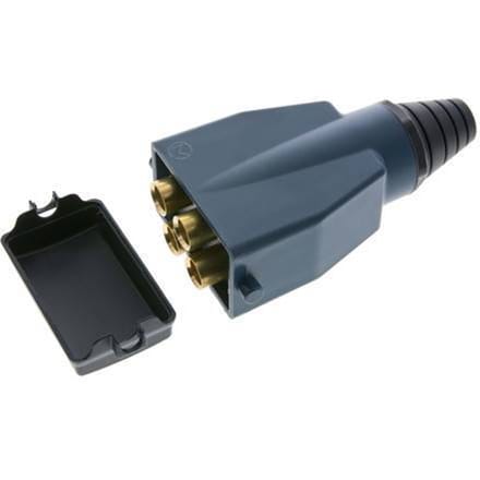 Messing Meervoudige Koppeling Insteeknippel 4x8 mm Push-in-aansluitingen Dubbele afsluiting