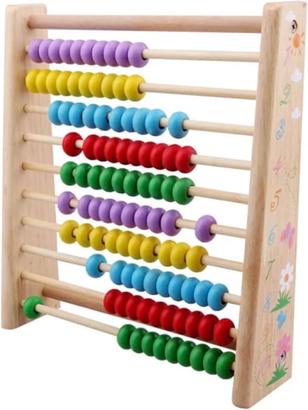 Telraam - Rekenmachine Speelgoed - Vroege Educatie - Houten Frame - 24.5x22x6CM