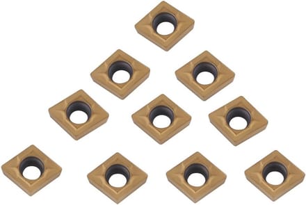 CNC Hardmetalen Insert Set - 10 Stuks Snijpunten voor Draaibank