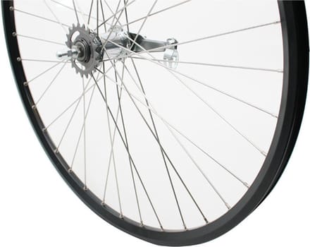 Roland achterwiel 28 Shimano RN ZAC2000 zwart RVS spk