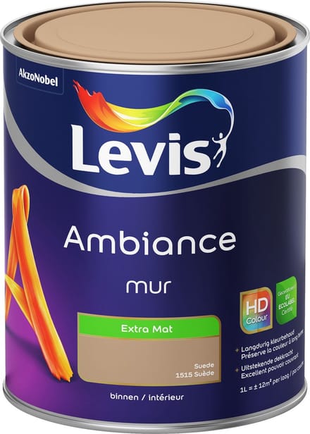 Levis - Ambiance Mur Extra Mat - Suede - 1 L