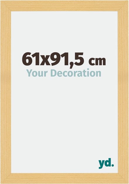 Your Decoration - Fotolijst 61x91,5 cm - MDF - Beuken Decor - Mura