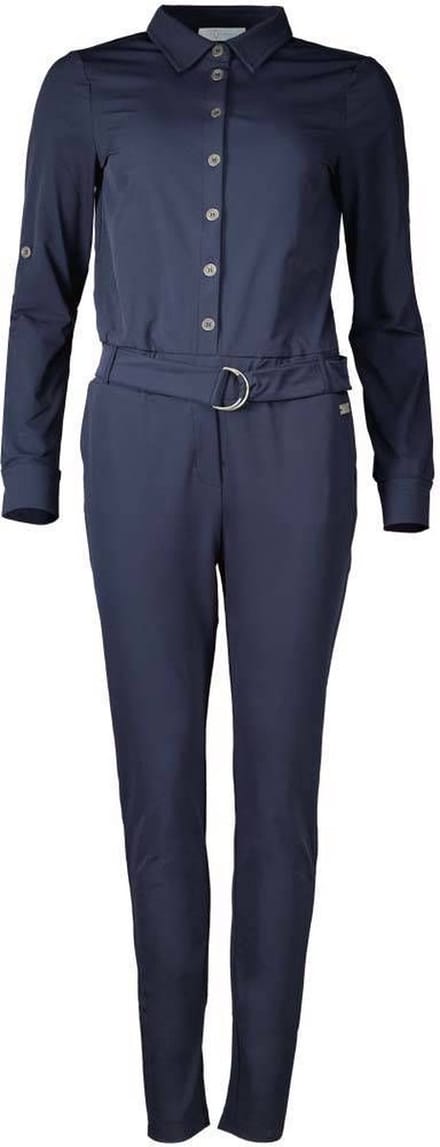 TQ Amsterdam - Jumpsuit Gerda Donkerblauw - Vrouwen - Maat M