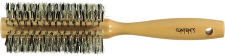 Natural brushing borstel in beukenhout met grote diameter