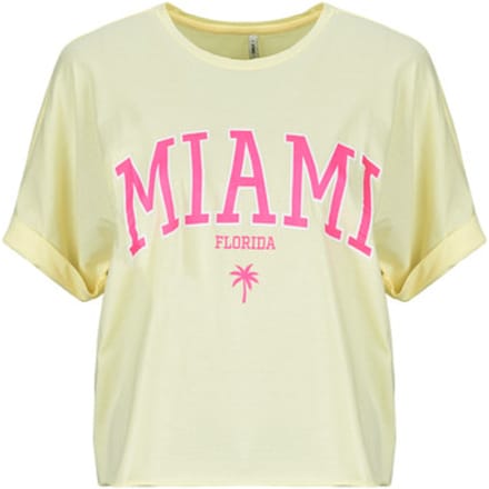 Only  T-shirt Korte Mouw ONLMINDY LIFE