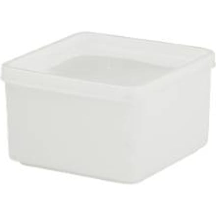 Universele bak met deksel, 500 ml, L 103 x B 103 x H 64 mm