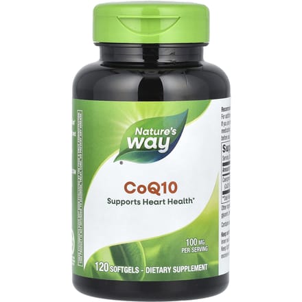 Nature's Way, CoQ10, 100mg, 120 capsules molles