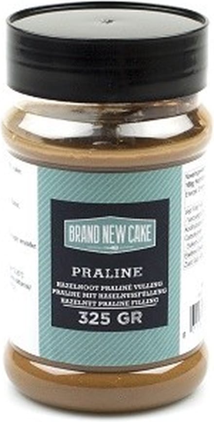 BrandNewCake® Hazelnoot Praliné Vulling 325gr - Bonbon Vulling - Taartvulling