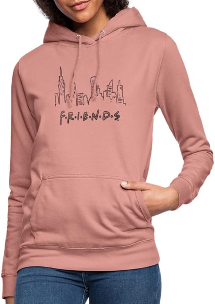 Friends New York Skyline Hoodie Dames
