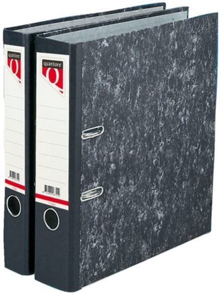 Ordner quantore a4 50mm karton gewolkt | 25 stuks