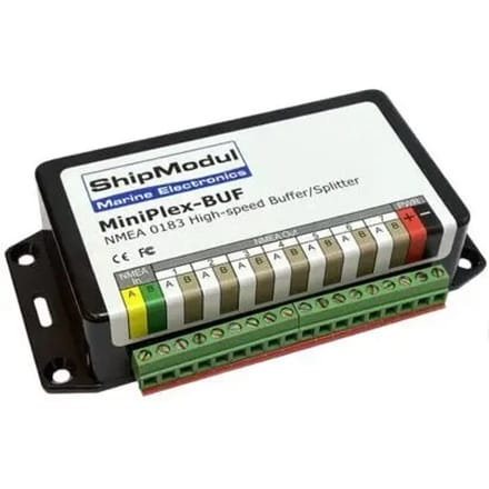 1-input 7-output distributiemultiplexer ShipModul Miniplex-BUF