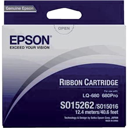 Original Dot Matrix Tape Epson C13S015262 Black