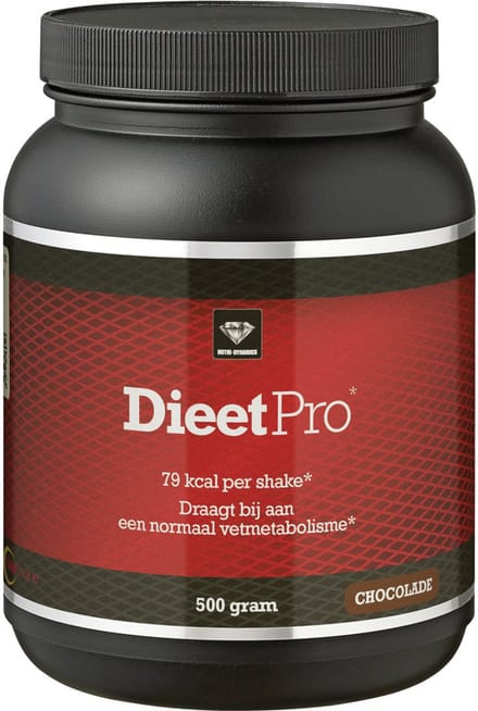 Nutri Dynamics - Dieet Pro - Eiwitshake - Chocolade - 500 gram