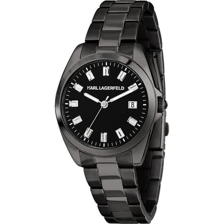 Karl Lagerfeld Round Essentials R0553101513 vrouwen horloge