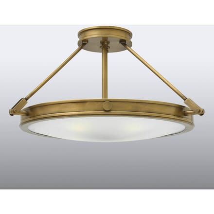 Bohemian Plafondlamp - Steady Lighting - Metaal - Bohemian - E14 - L: 55.9cm - Voor Binnen - Woonkamer - Eetkamer - Brons