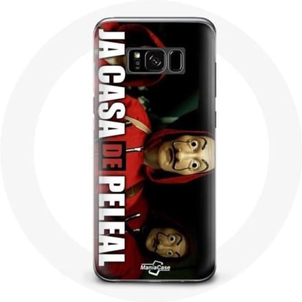 Coque pour Samsung Galaxy S8 plus La casa de papel Le masque dali