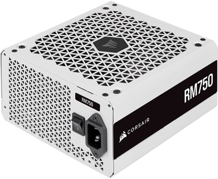 Corsair RM750 Wit (2021) Voeding - 750 Watt - 140 mm - ATX 2.52 - 80 Plus 80 PLUS Gold