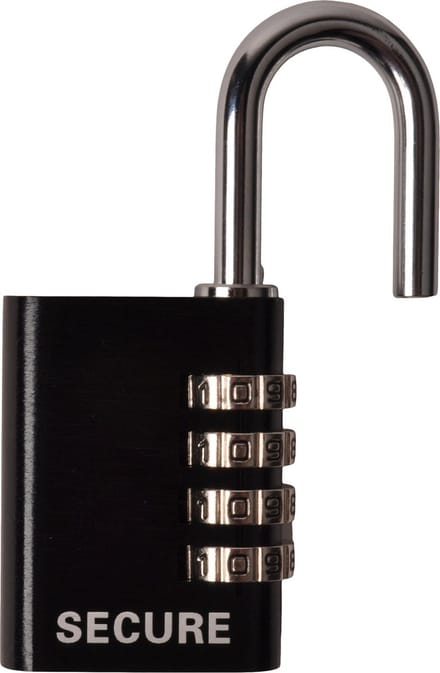 Hangslot met cijfercode - 4 cijfers