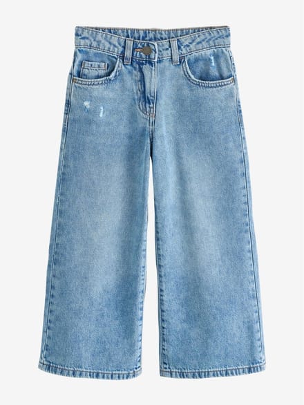 Next - Meisjes - Jeans met extra wijde pijpen - Blauw