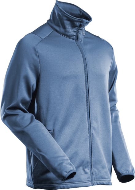 MASCOT Customized Fleecetrui rits - 22585-608 - ijsblauw - maat XXL