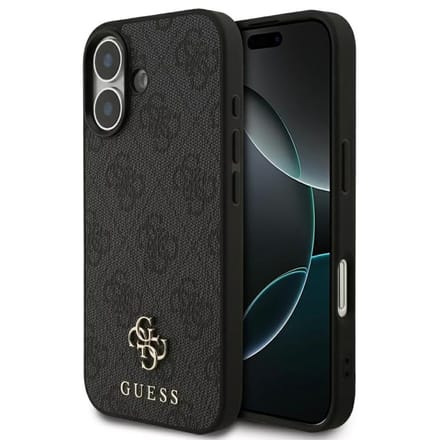 Guess Back Cover Case - iPhone 17 - Zwart - MagSafe-compatibel - Slanke bescherming & verbeterde grip
