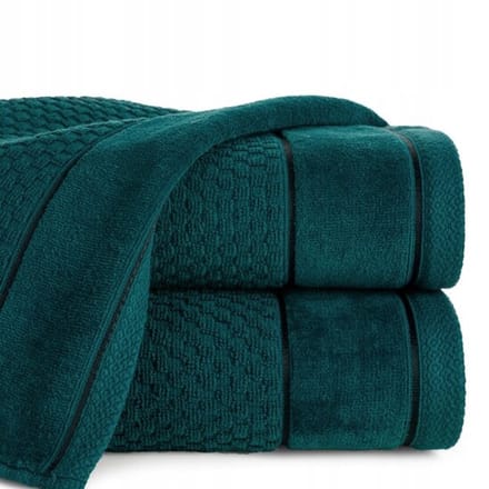 Frida Badhanddoek 30x50cm - 100% Katoen, Hoge Absorptie, Groen