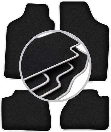 CARLUX-SILVER automatten voor: Nissan Micra K10 hatchback (1983-1991)