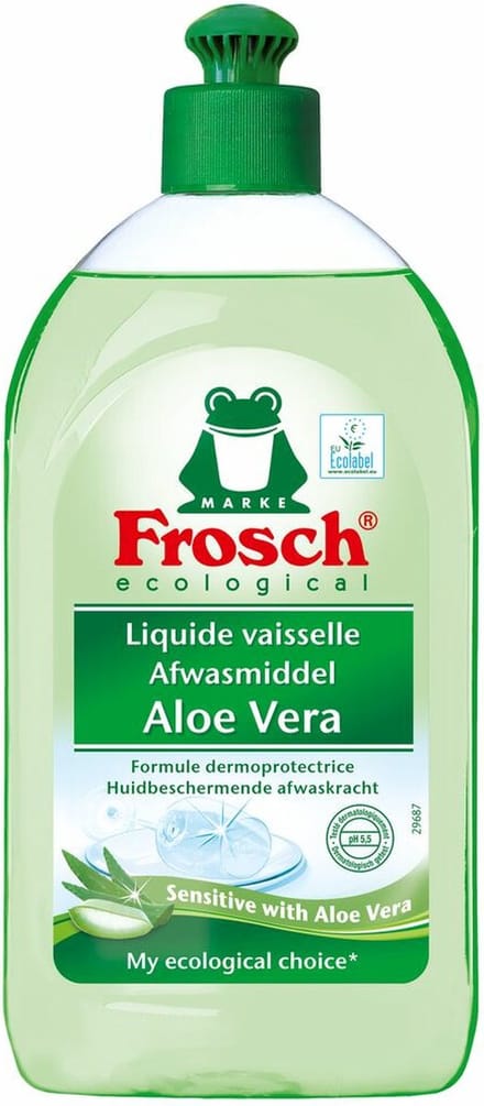 Frosch Afwasmiddel Aloe Vera - 8 x 500 ml