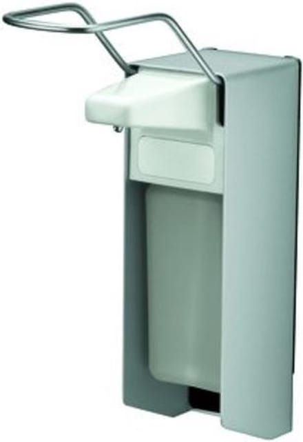 MediQo-line Zeep- & desinfectiemiddeldispenser 500 ml LB aluminium