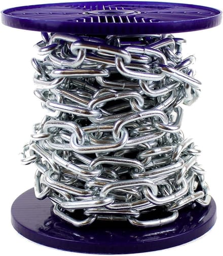 Zware gegalvaniseerde stalen ketting - Diverse diameters en lengtes