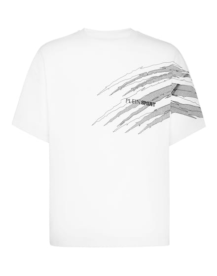 T-Shirt Ronde Hals Ss Scratch