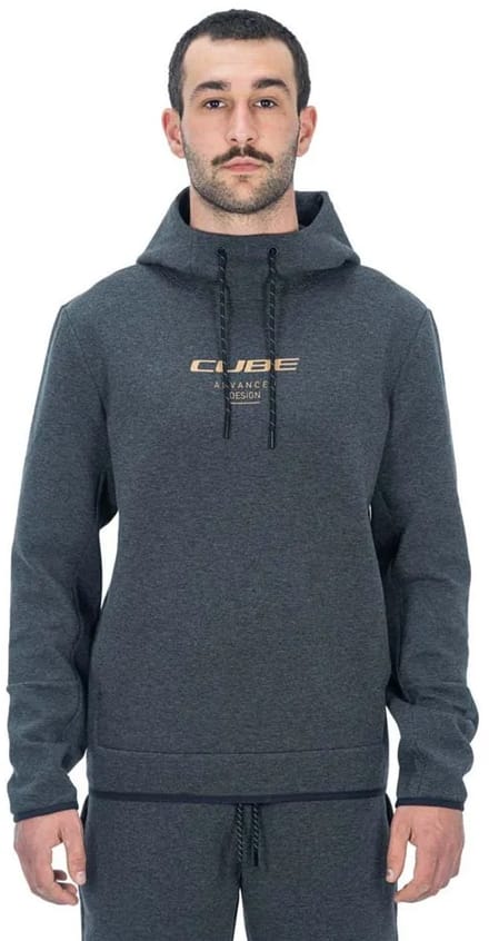 Cube Advanced Hoodie Grijs M Man
