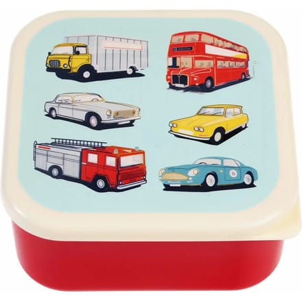 Rex London - Kinderlunchtrommel 'Road Trip' (Set van 3)